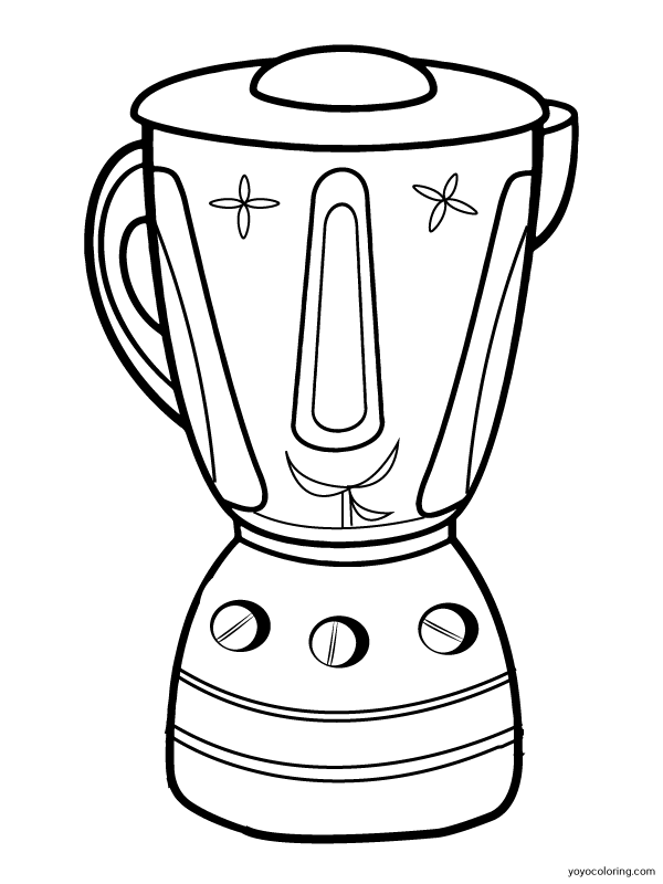 Blender Coloring Pages ᗎ Coloring book – Coloring Template