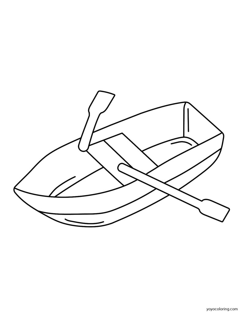 Boat Coloring Pages