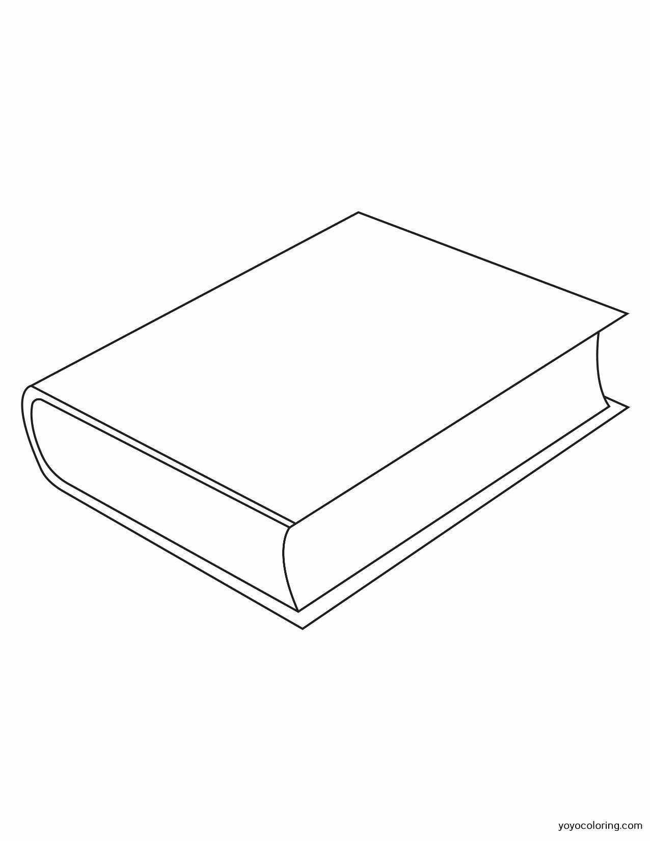 Páginas para colorear de libros ᗎ Plantilla de pintura imprimible