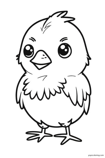 Little Chick Coloring Pages