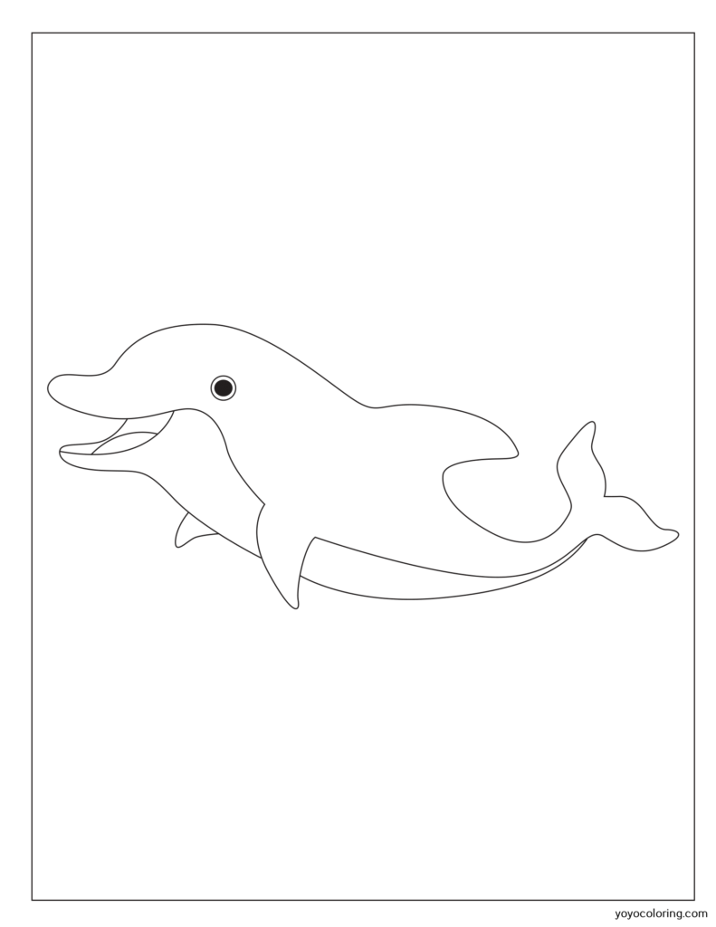 Delphin Ausmalbilder