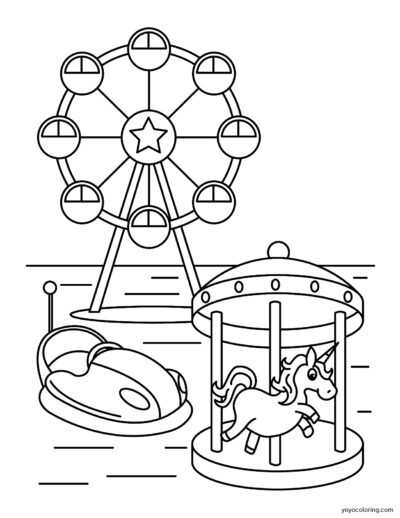 Fair Coloring Pages