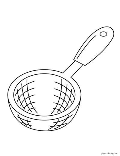 Sieve Coloring Pages