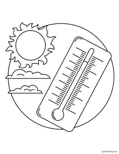 Summer Coloring Pages