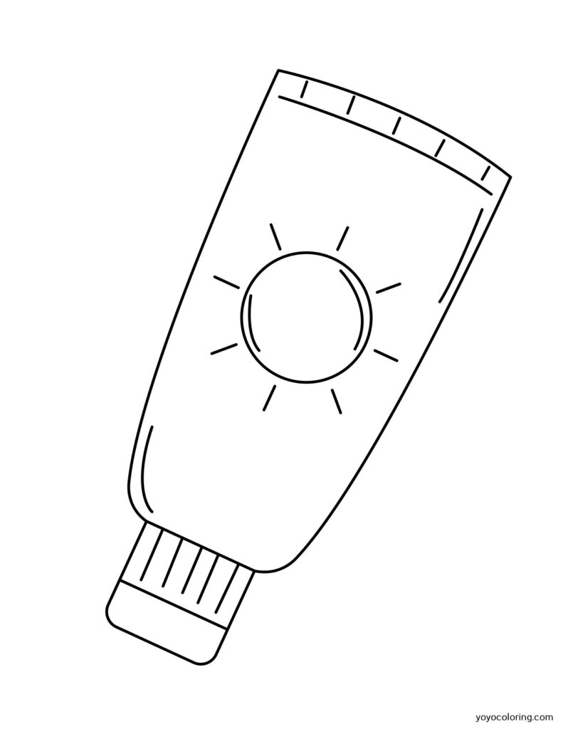 Toothpaste Coloring Pages