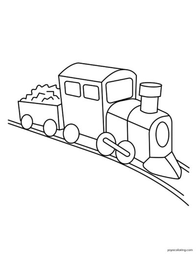 Train Coloring Pages