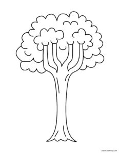 Lesen Sie mehr über den Artikel Tree Coloring Pages ᗎ Coloring book – Coloring Template