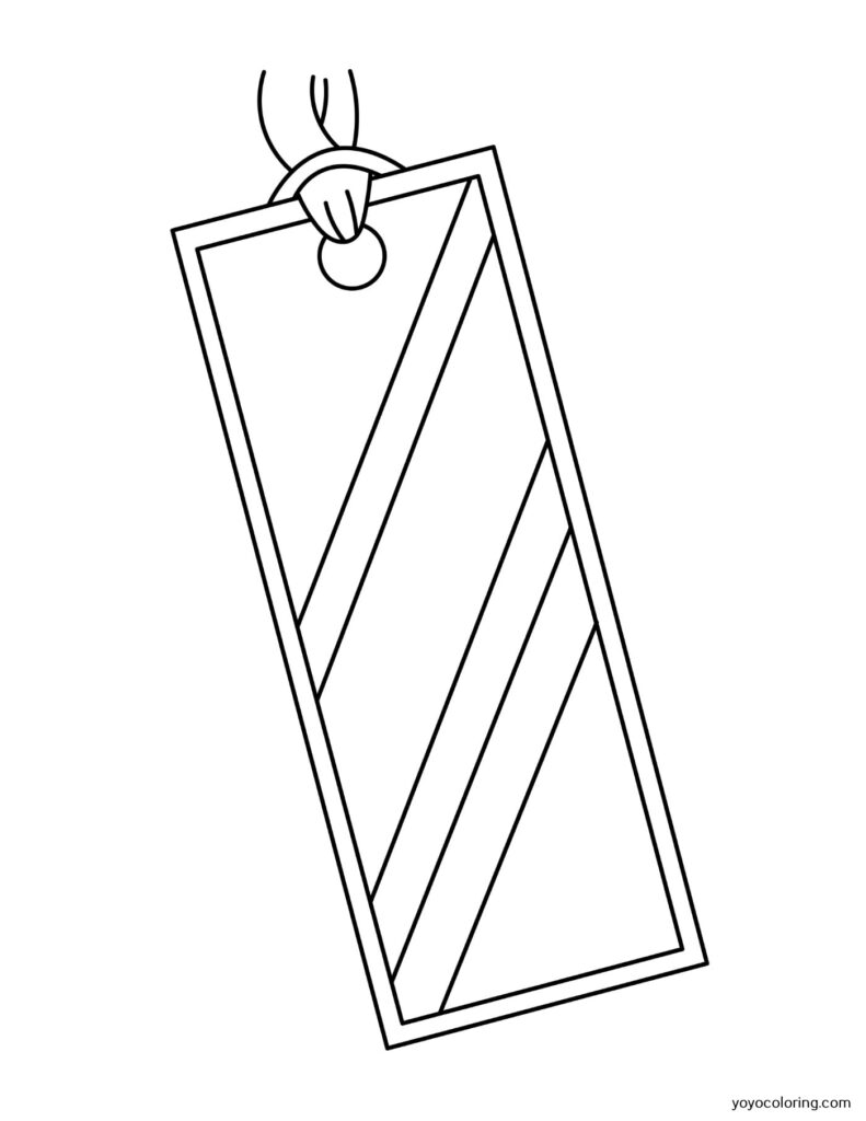 Bookmark Coloring Pages