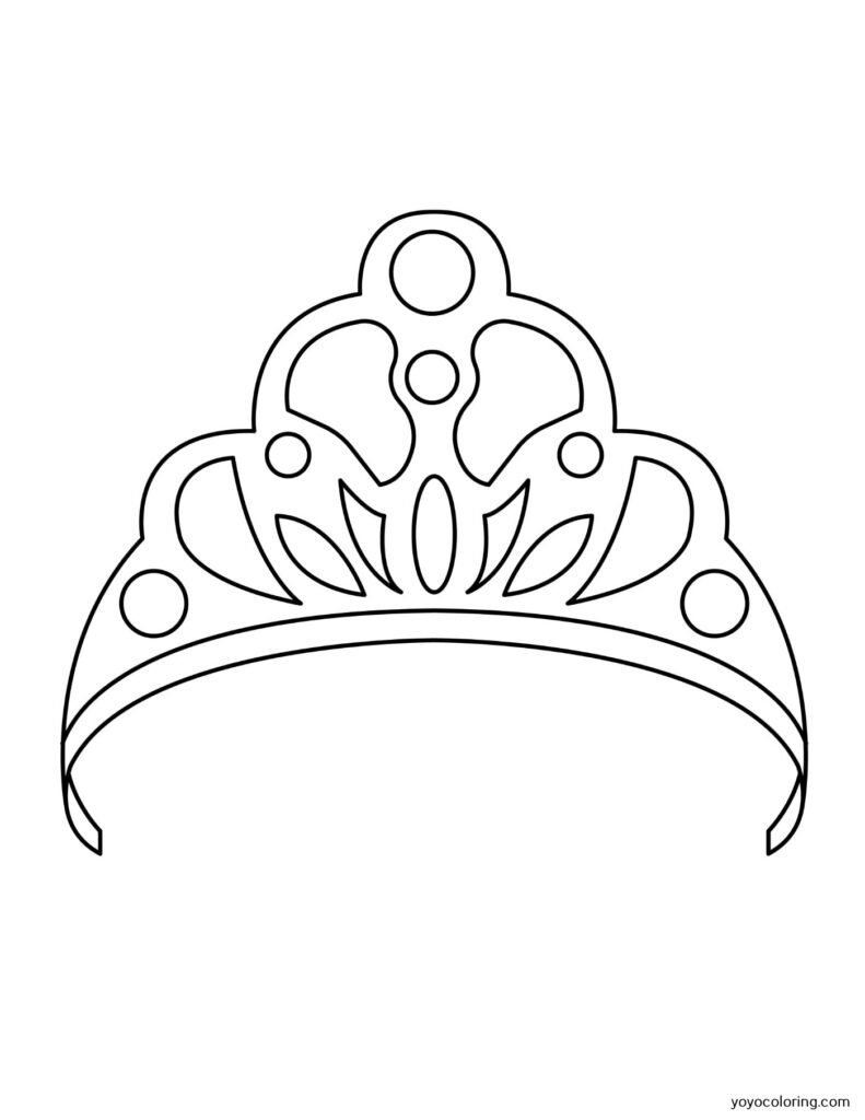 Diadem Malvorlagen