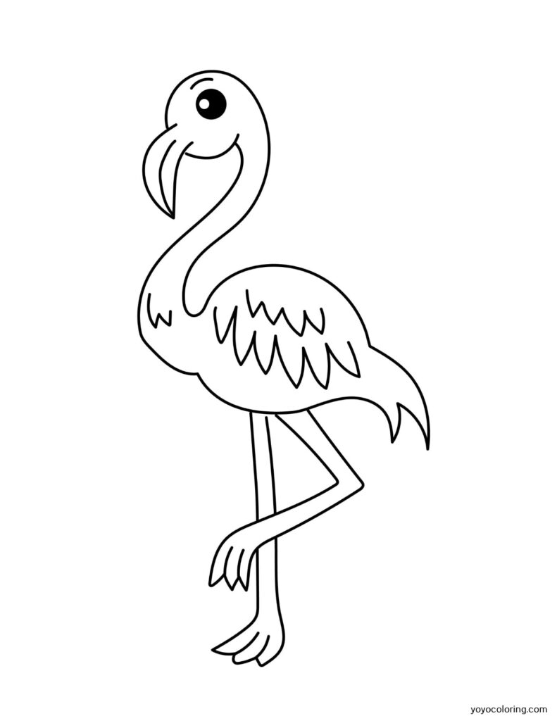 Flamingo Malvorlagen 2