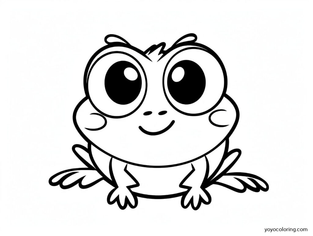 Frog 4 Coloring Pages