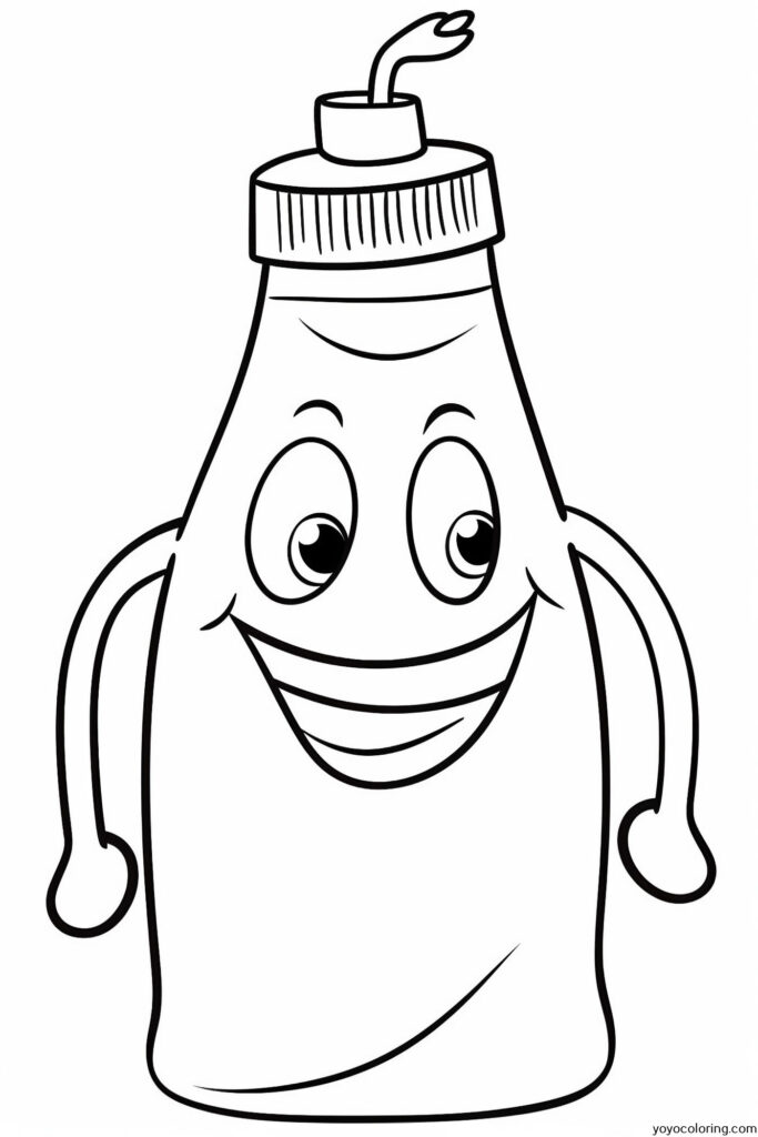 Ketchup 2 Coloring Pages