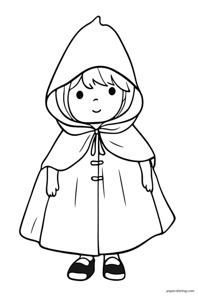 Little Red Riding Hood 2 Coloring Pages