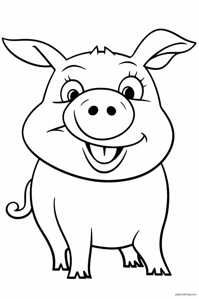 Pig 2 Coloring Pages