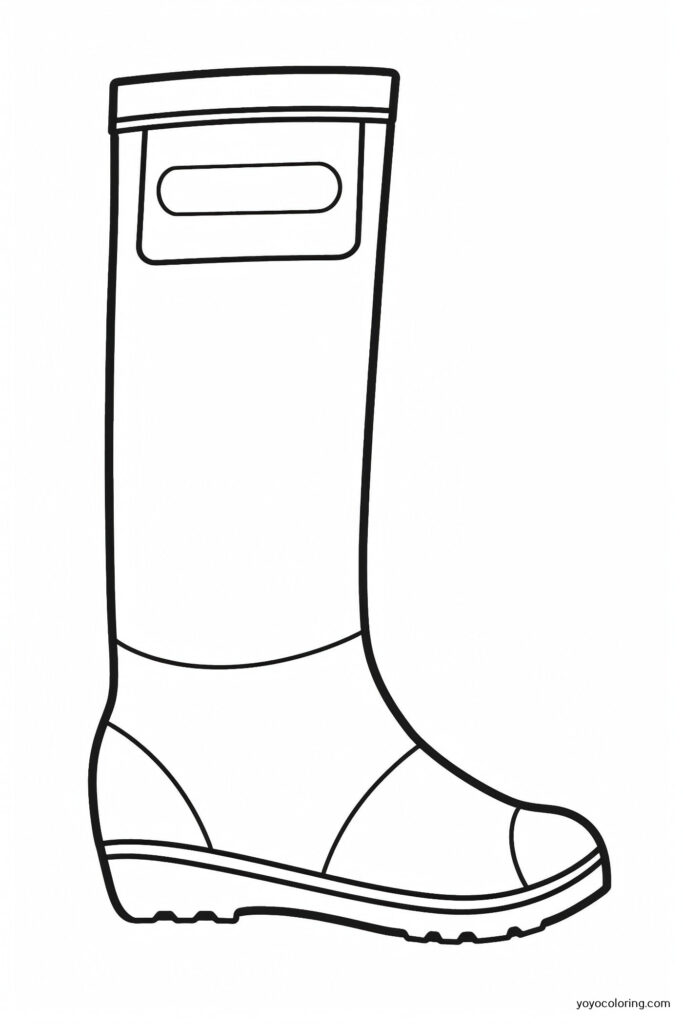 Rubber Boots 3 Coloring Pages