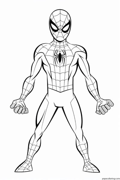 Dibujos de Spiderman para colorear