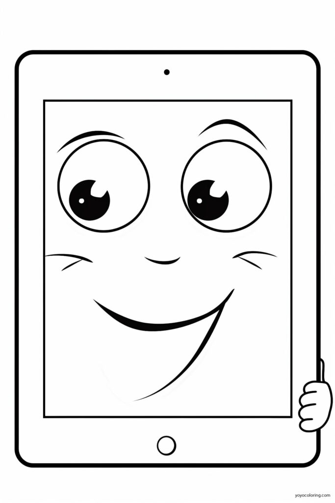 Tablet 1 Coloring Pages