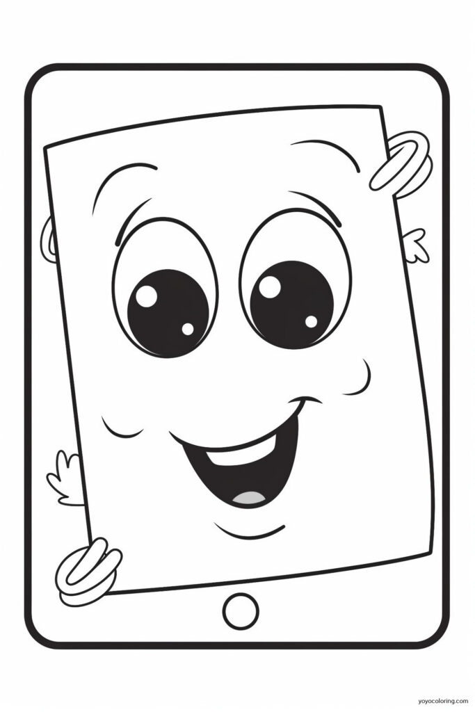 Tablet 2 Coloring Pages