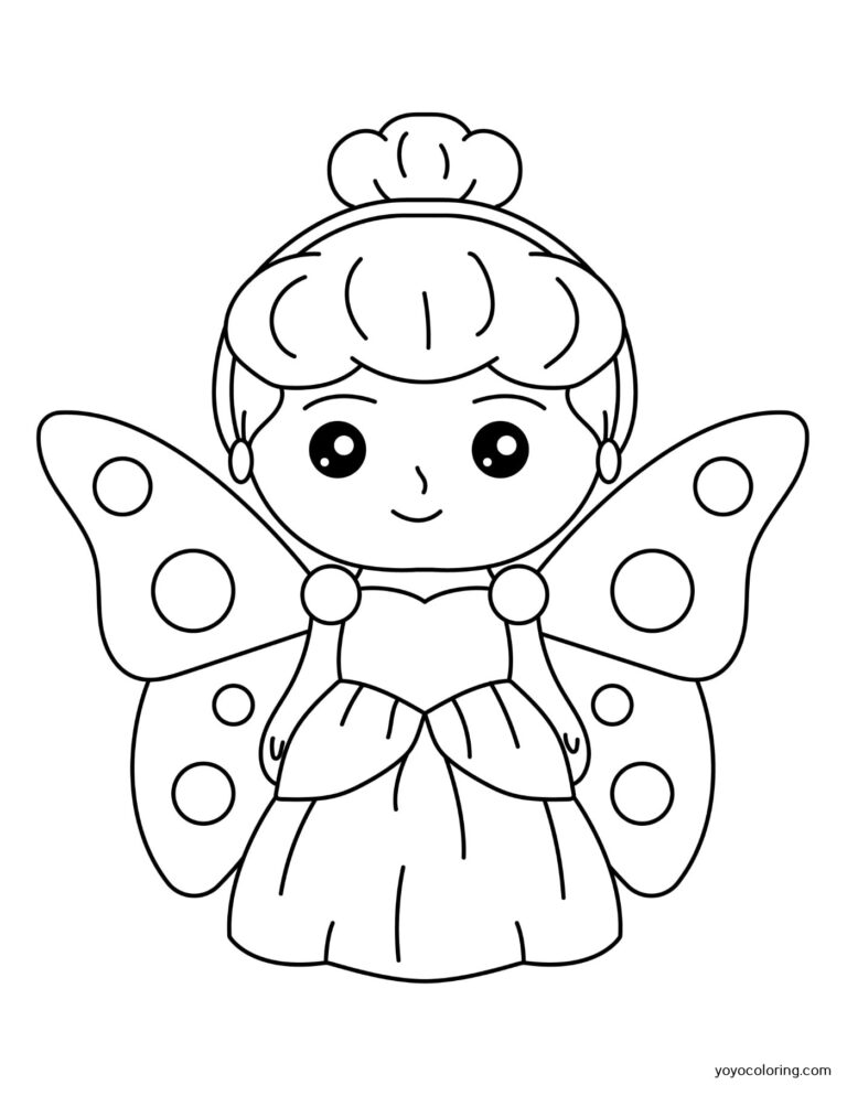 Fairy tale Coloring Pages ᗎ Coloring book – Coloring Template
